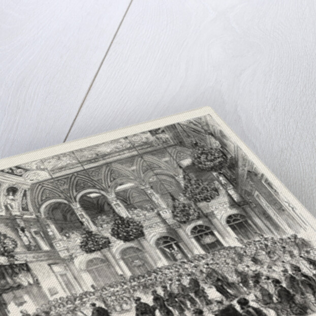 The Investiture of His Majesty King William of Prussia with the Insignia and Habit of the Most Noble Order of the Garter by Anonymous