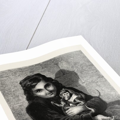 Two Little Monkeys, in the Exhibition of the Society of Female Artists by Anonymous