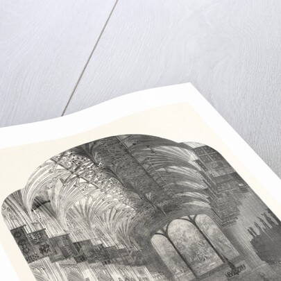 The Funeral of the Late Duchess of Kent: The Choir of St. George's Chapel by Anonymous