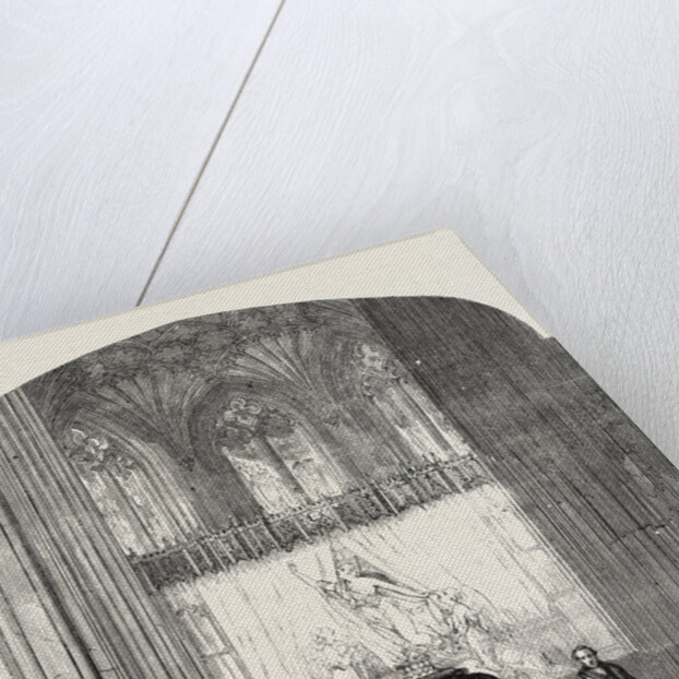 Funeral of the Late Duchess of Kent: The Ante-Chapel St. George's Chapel Windsor UK by Anonymous