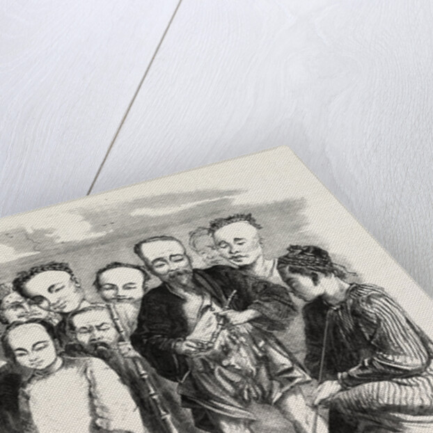 A Group of Chinese by Anonymous