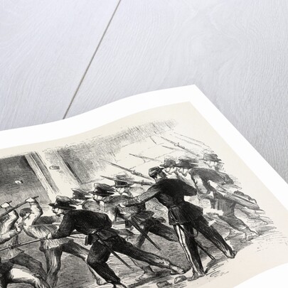 Conflict at Naples Between a Company of Bersaglieri and False Garibaldini by Anonymous