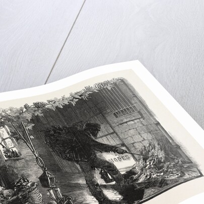The Treaty with France French Rags and French Paper: Rag-Sorter in Paris the Parisian Rag-Picker on His Round by Anonymous