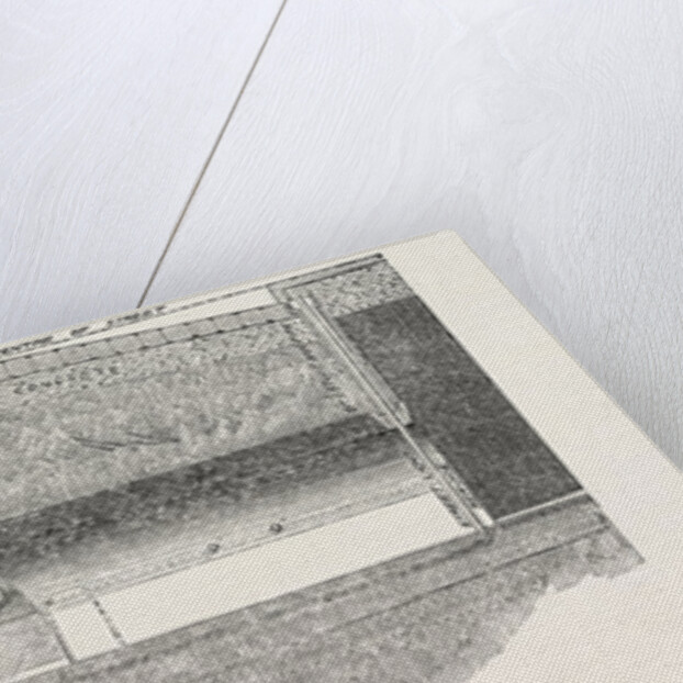 New Subway King Street Covent Garden London: Cross Section Showing the Subway and the Sewer Beneath UK by Anonymous