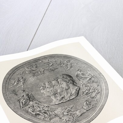 Pistrucci's Great Waterloo Medal: Obverse by Anonymous