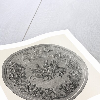 Pistrucci's Great Waterloo Medal: Reverse by Anonymous