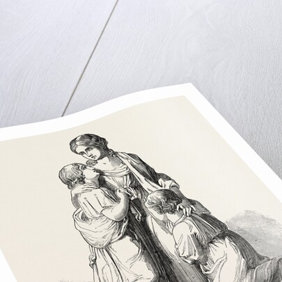 Group for the School of Industry for Female Orprhans Grove Road St. John's Wood, from the Exhibition of the Royal Academy by Anonymous