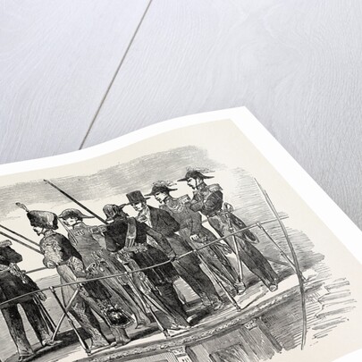 The Emperor on Board the Screw Steam-Yacht La Reine Hortense Leaving the Harbour 1854 by Anonymous