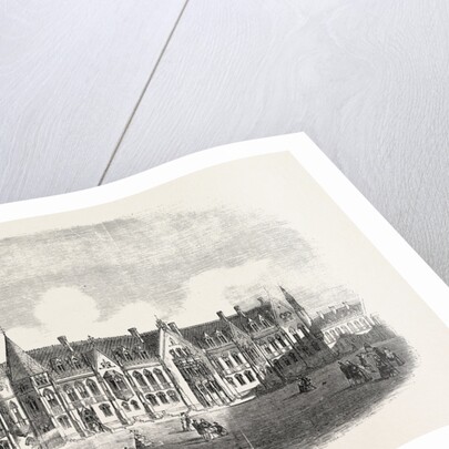 Sixth Prize Design for the Foreign Department (Messrs. Buxton and Habershon Architects): Premium £100 by Anonymous