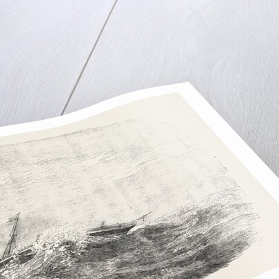 Wreck of the Douro Steamship on the Paracels in the China Sea 1854 by Anonymous