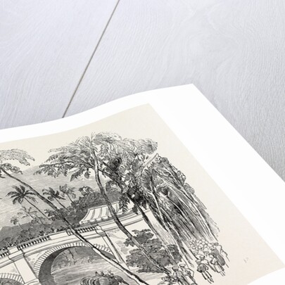 Opening of a New Bridge at Travancore. The Rajah's State Procession India 1854 by Anonymous