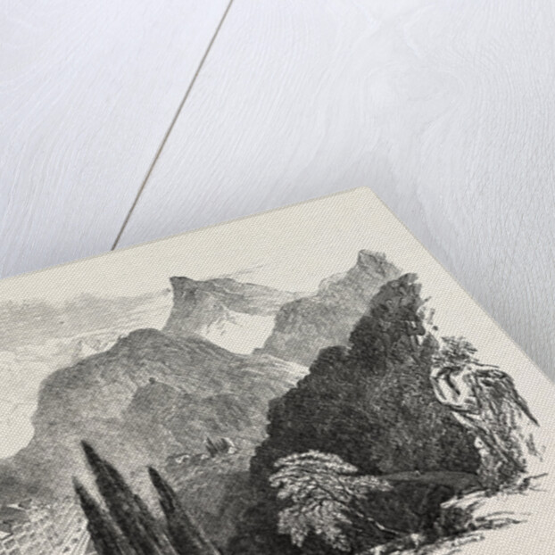 Eaux Bonnes Pyrenees 1854 by Anonymous