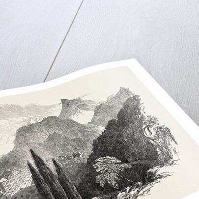 Eaux Bonnes Pyrenees 1854 by Anonymous