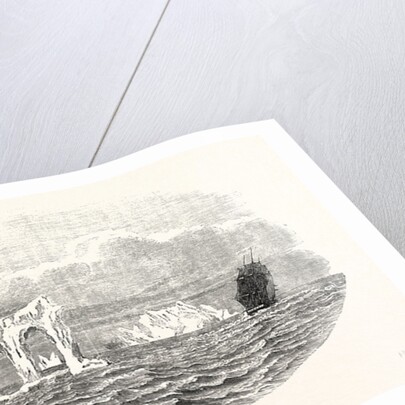 Passage of the Ship Medway Through Icebergs on Her Homeward Voyage from Melbourne 1854 by Anonymous