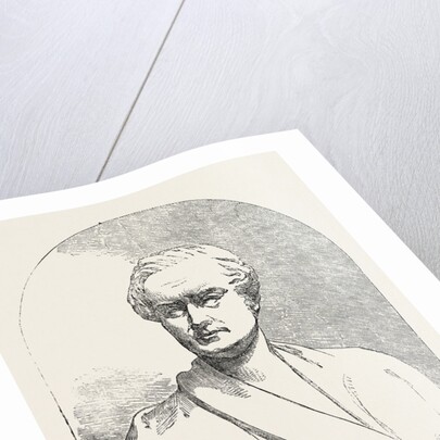 Marble Bust of the Late Sir Robert Peel. by Anonymous