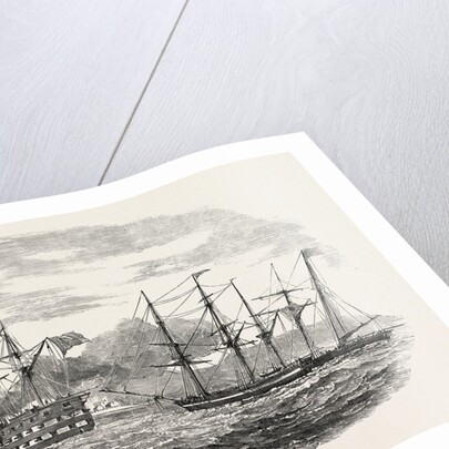 The French Screw Steamer Charlemagne Passing the Castles of Europe and Asia by Anonymous
