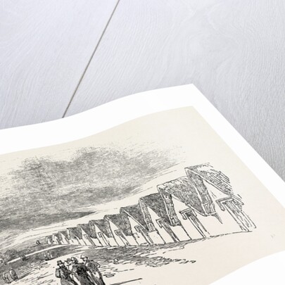 Sketch of a Portion of the Camp at St. Omer 1854 by Anonymous