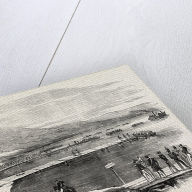 Exbarration of British Troops (Light Division) at Varna for the Crimea 1854 by Anonymous