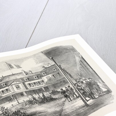 The Hotel Brighton Boulogne France 1854 by Anonymous