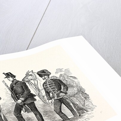 New Dresses for the Artillery 1854 by Anonymous