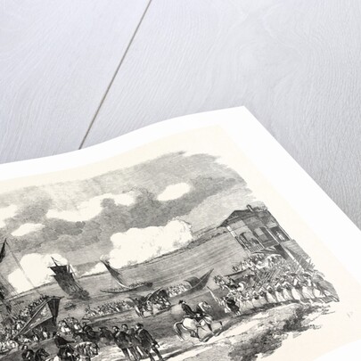 Oltenitza from Turtukai 1854 by Anonymous