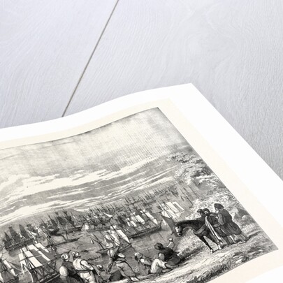 The Crimean War: Varna Bay: The Allied Fleet Getting Under Way for the Crimea 1854 by Anonymous