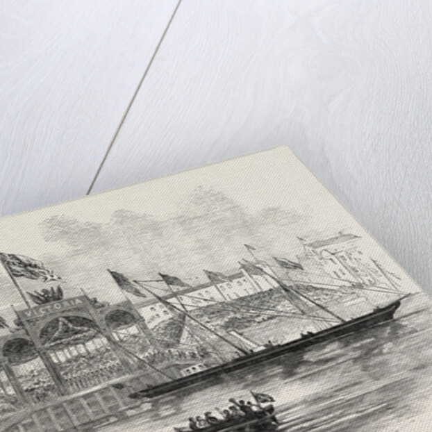 Her Majesty's Visit to Hull and Grimsby: Embarkation of Her Majesty at Hull 1854 by Anonymous