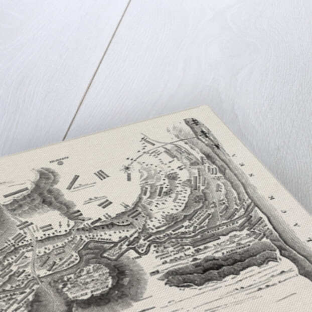 The Crimean War: Plan of the Battle of the Alma 1854 by Anonymous