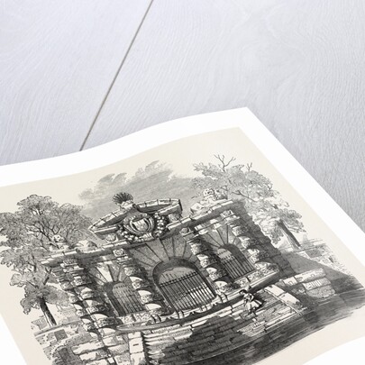 The Water-Gate of York House Buckingham Street Strand London 1854 by Anonymous