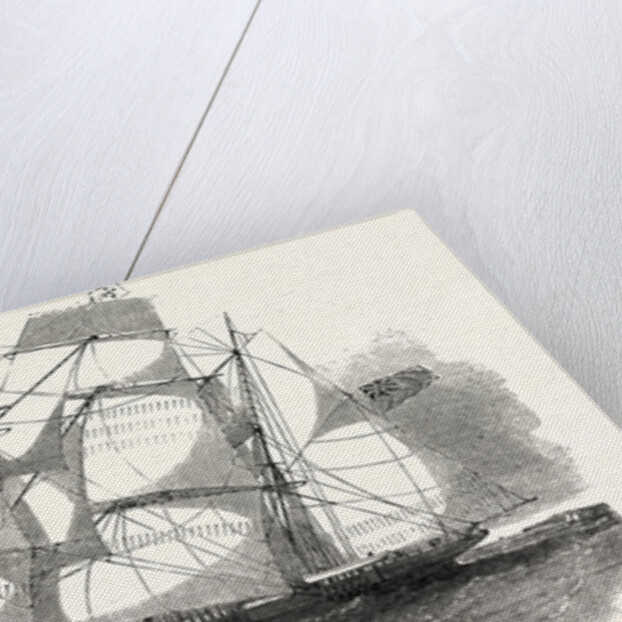 The Sunderland Clipper Barque Flying Dragon 1854 by Anonymous