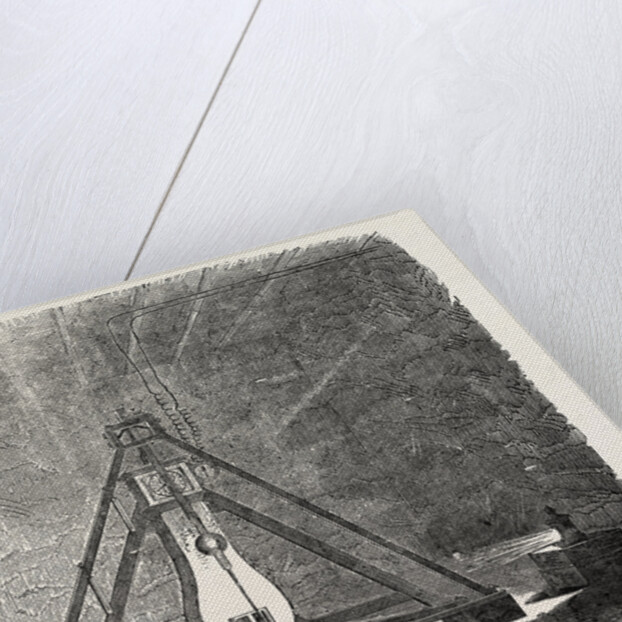 Pendulum-Room at the Bottom of the Harton Coal-Pit 1854 by Anonymous