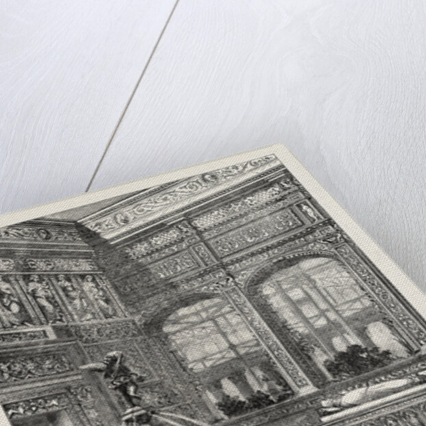 The Renaissance Court at the Crystal Palace Sydenham UK 1854 by Anonymous