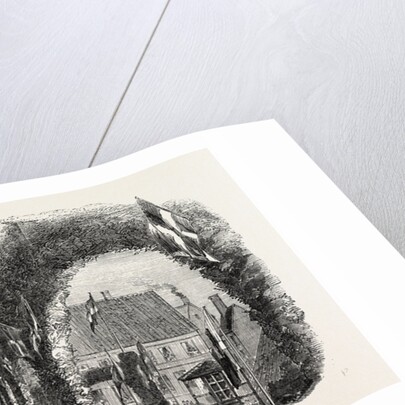 Railway Station Flensburg 1854 by Anonymous