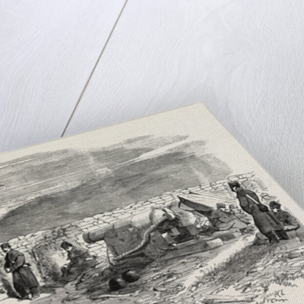 The Crimean War: The Siege of Sebastopol: Gordon's Attack with a Lancaster Gun 1854 by Anonymous