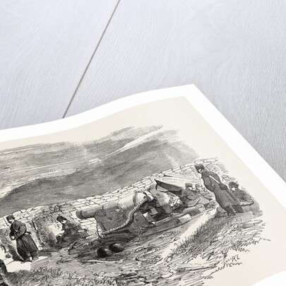 The Crimean War: The Siege of Sebastopol: Gordon's Attack with a Lancaster Gun 1854 by Anonymous