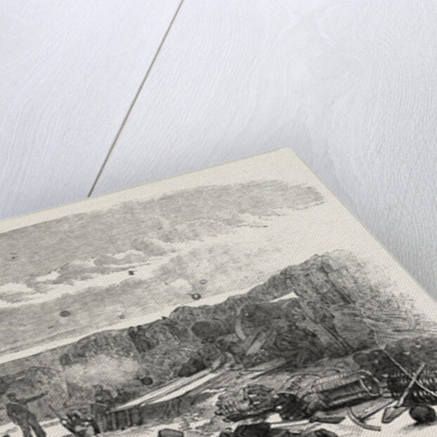 The Crimean War: Opening of the Bombardment of Sebastopol Chapman's Battery 1854 by Anonymous