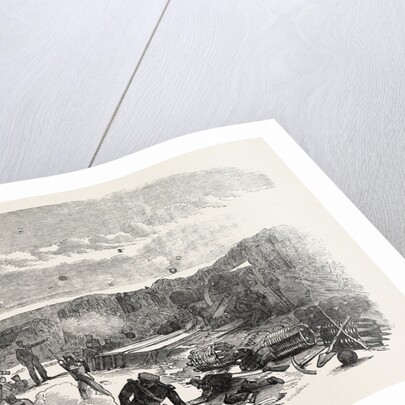 The Crimean War: Opening of the Bombardment of Sebastopol Chapman's Battery 1854 by Anonymous