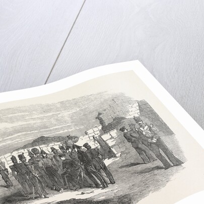 The Crimean War: The Quarries Field Headquarters of Lord Raglan Off Sebastopol 1854 by Anonymous