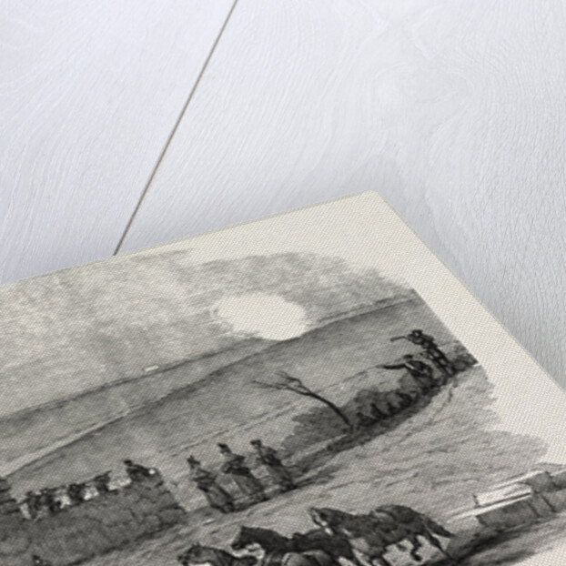 The Crimean War: Ruined Cottage Off Sebastopol 1854 by Anonymous