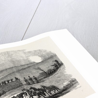 The Crimean War: Ruined Cottage Off Sebastopol 1854 by Anonymous