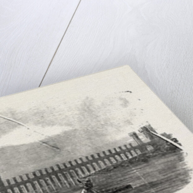 The Barrage of the Nile 1854. Some Eighteen Miles below Cairo on the Western or Rosetta Branch of the Nile Are the Works of the Barrage by Anonymous