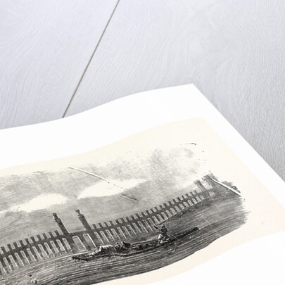The Barrage of the Nile 1854. Some Eighteen Miles below Cairo on the Western or Rosetta Branch of the Nile Are the Works of the Barrage by Anonymous