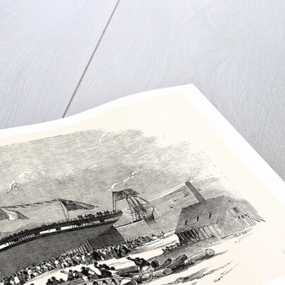 Launch of the Napoleon III at Ardrossan by Anonymous
