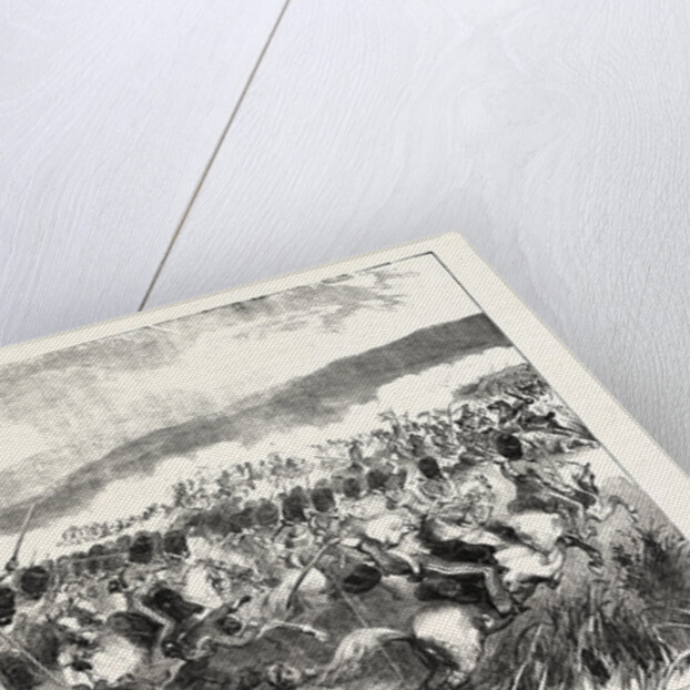 The Crimean War: The Action at Balaclava: Charge of the Scots Greys October 25 1854 by Anonymous