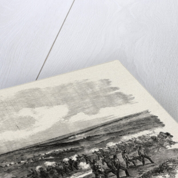 The Crimean War: Sortie of the Russians from Sebastopol October 26 1854 by Anonymous