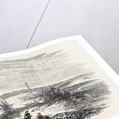 The Bromborough Pool Candle-Works from the Mersey 1854 by Anonymous