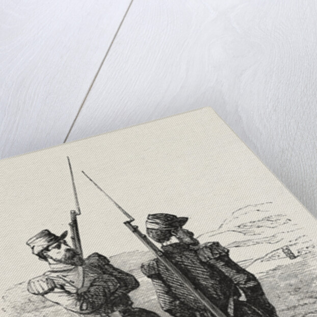 French Infantry of the Line 1854 by Anonymous