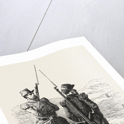 French Infantry of the Line 1854 by Anonymous