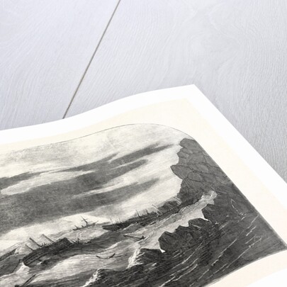 The Crimean War: The Hurricane in the Black Sea: Wrecks at Balaclava 1854 by Anonymous