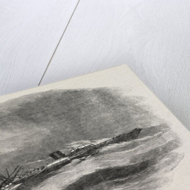 The Crimean War: The Hurricane in the Black Sea: Wrecks Off the Katscha 1854 by Anonymous